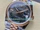ARF Super Clone Rolex Datejust 36mm Cal.3285 Two-tone Rose Gold Green Roman Watch (3)_th.jpg